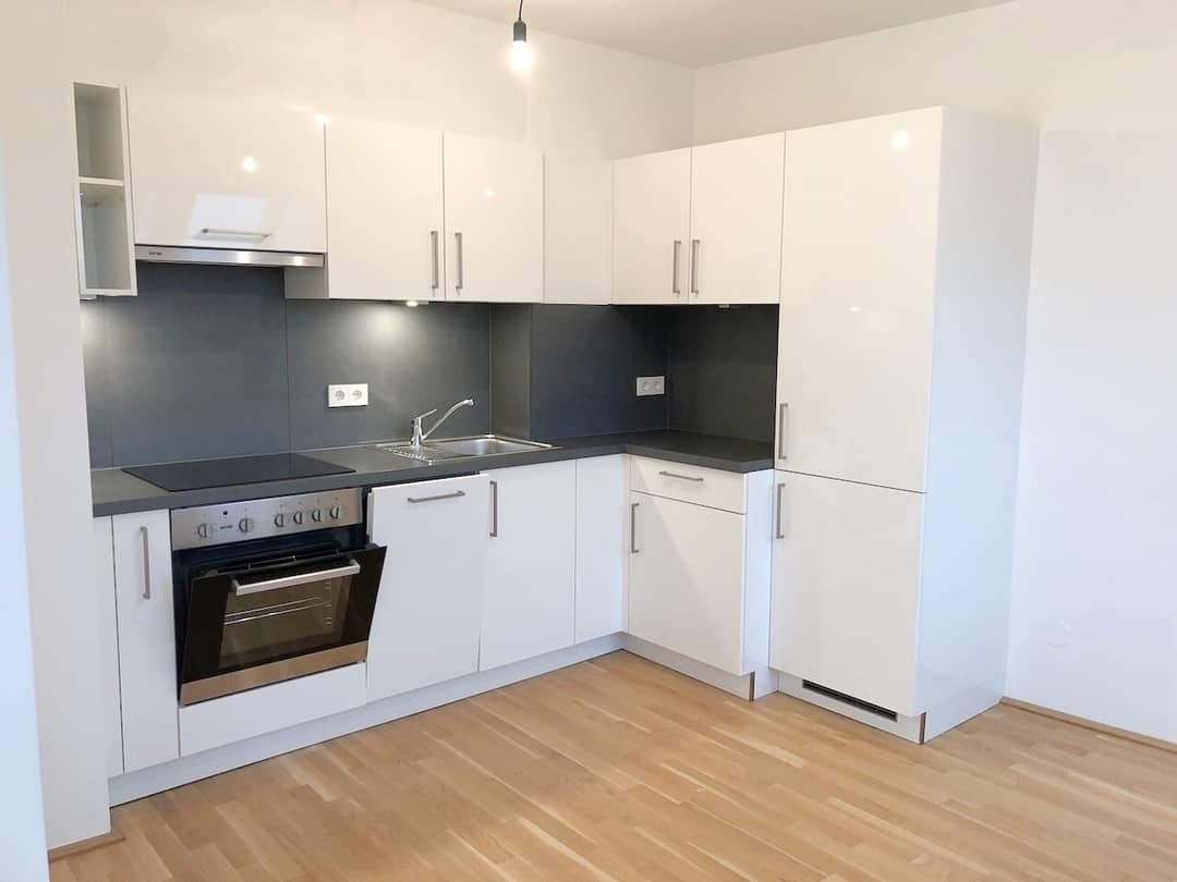 Neubau Dachgeschosswohnung mit Fußbodenheizung