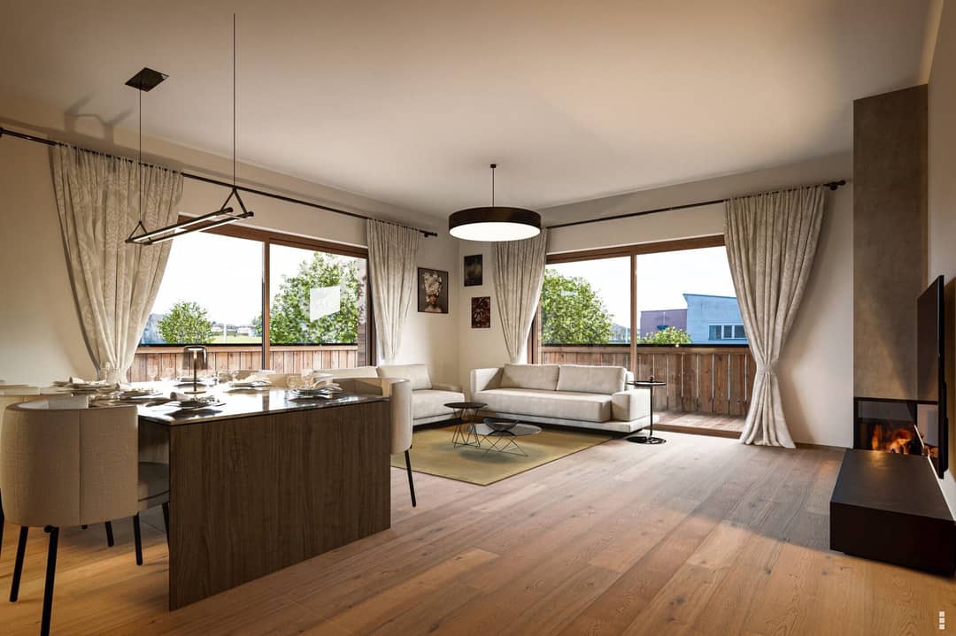 Dachgeschosswohnung mit großer Terrasse und Smart Home