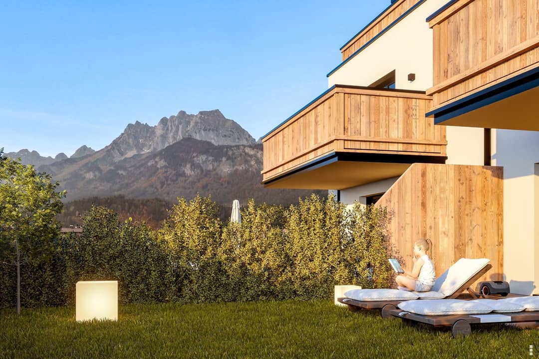 Erdgeschosswohnung Neubau mit Garten und Terrasse