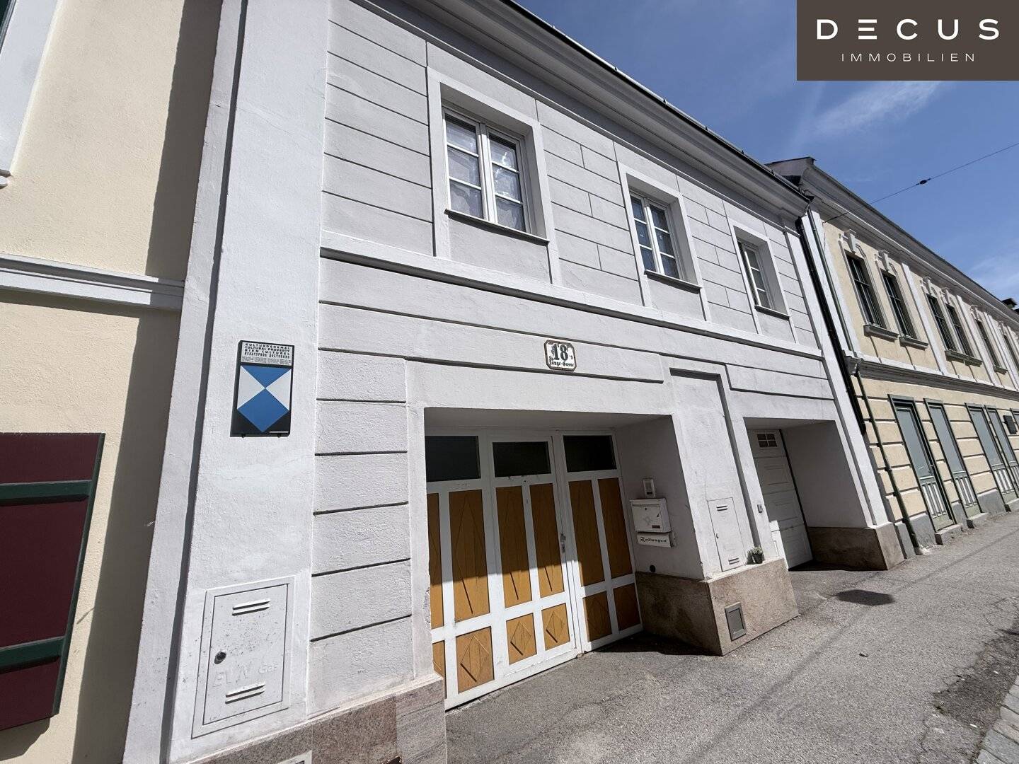 Historisches Haus mit Garage im Zentrum