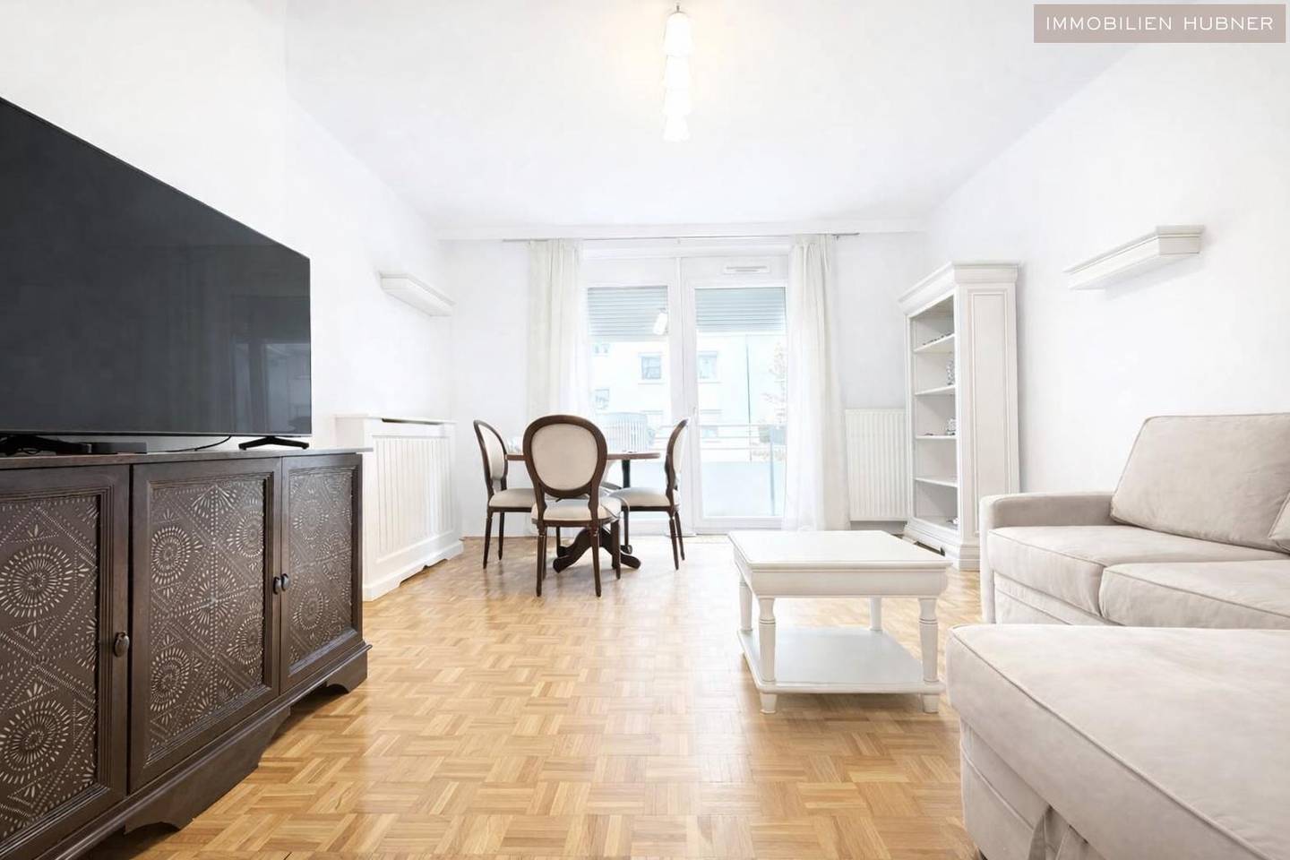 Wohnung ruhige Hofruhelage Loggia Grünblick