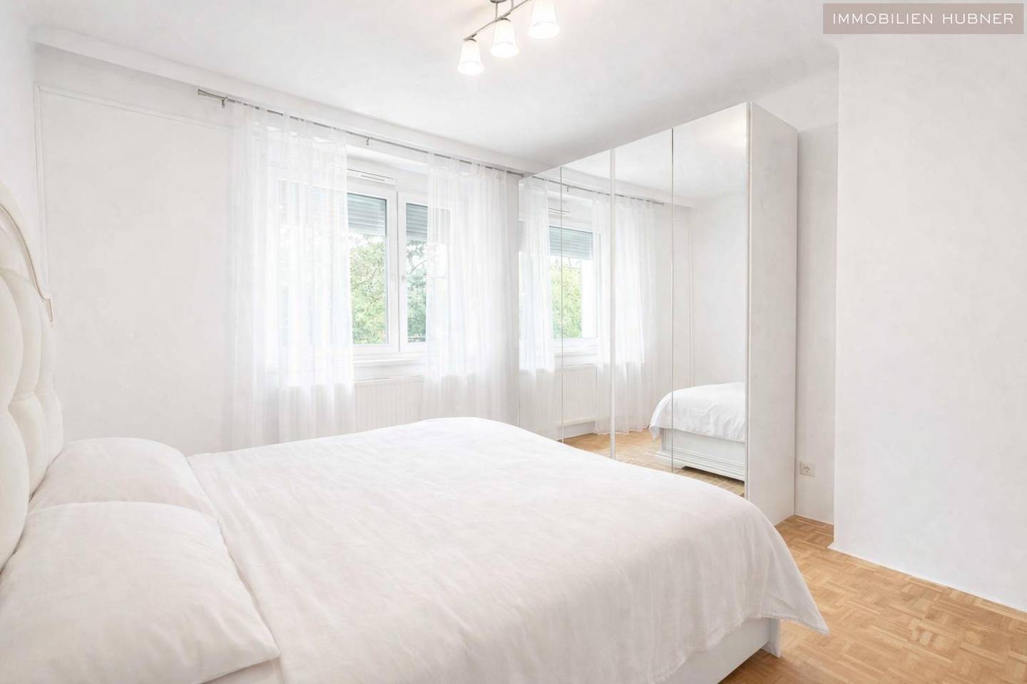 Wohnung ruhige Hofruhelage Loggia Grünblick