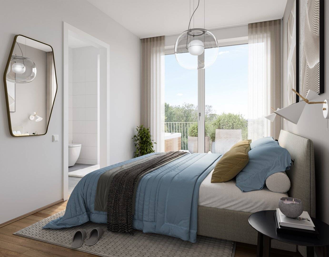 Wohnung Mariatrost Erstbezug mit großzügigem Balkon