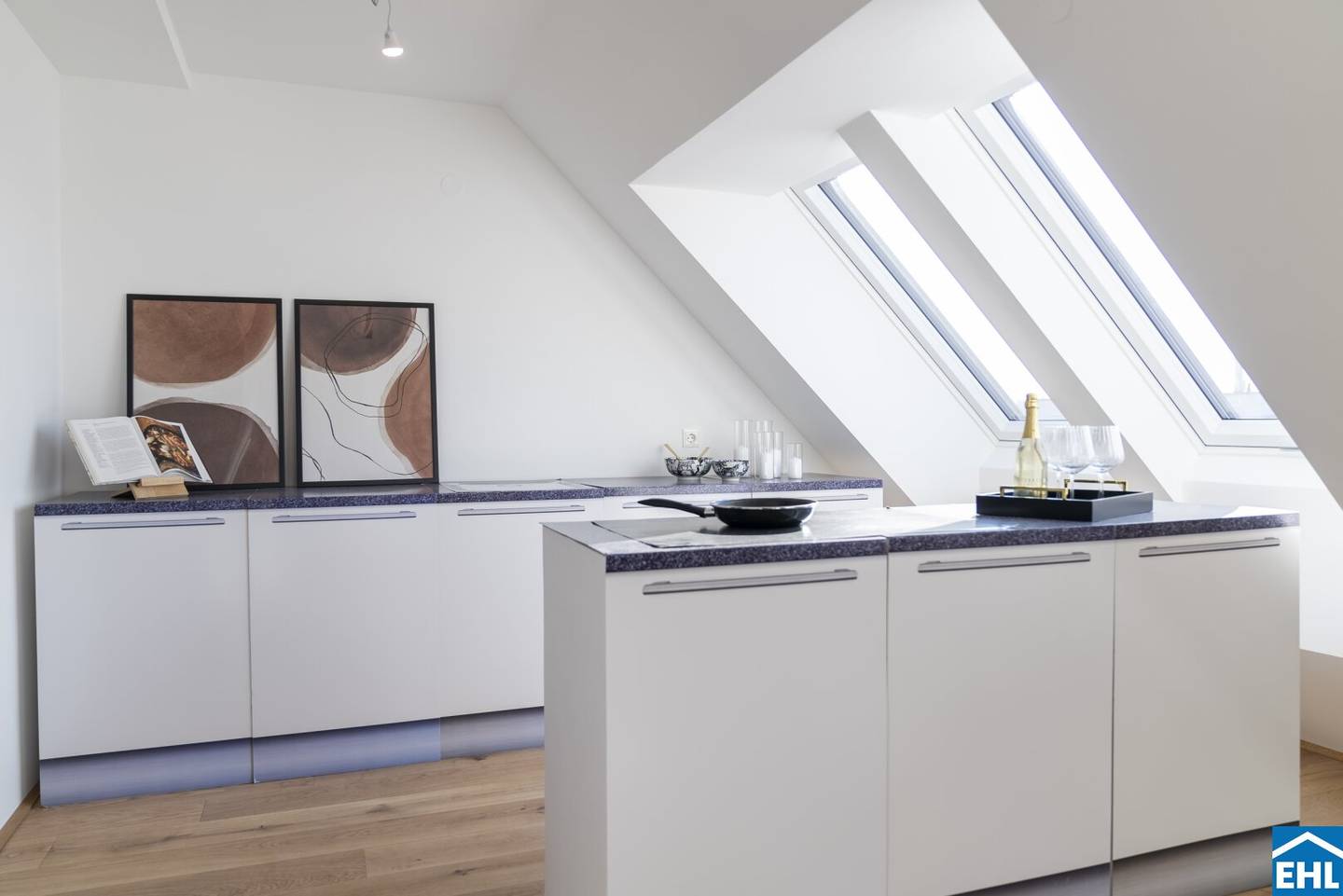 Top floor apartment first occupancy roof terrace
