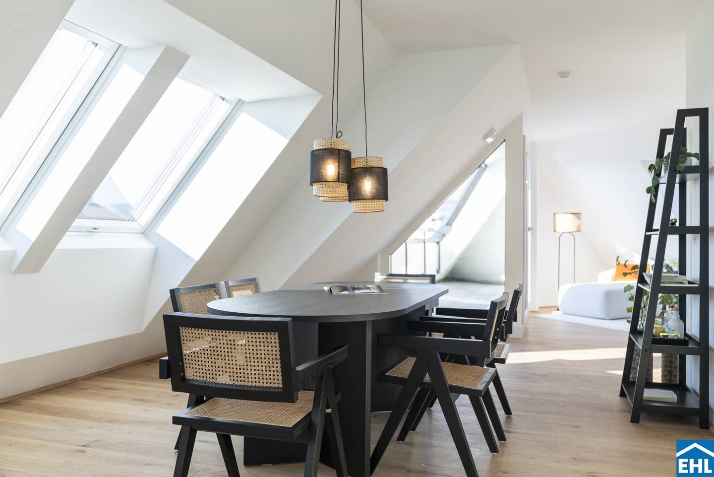 Top floor apartment first occupancy roof terrace