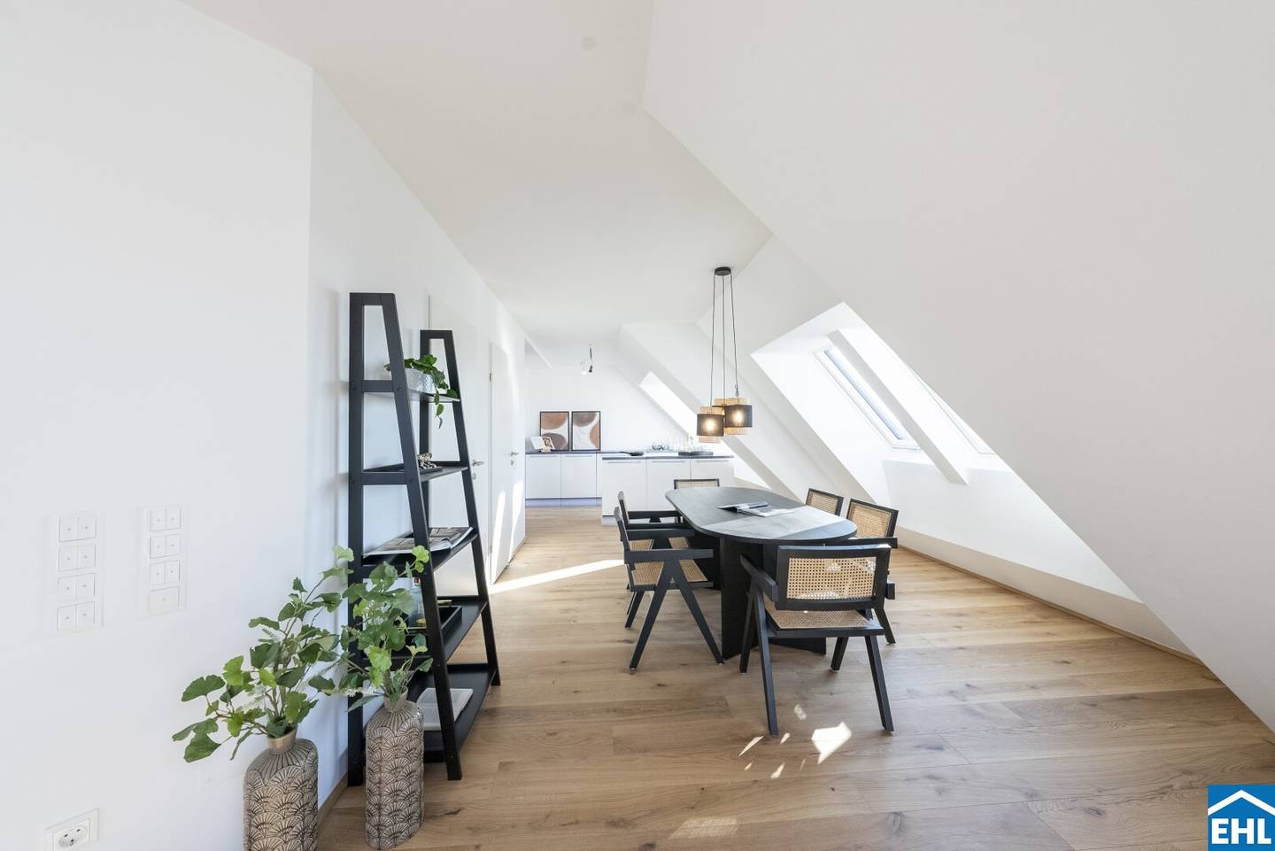 Top floor apartment first occupancy roof terrace