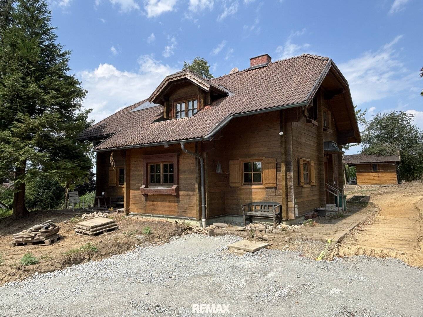 Charmantes Holzblockhaus in Bubing