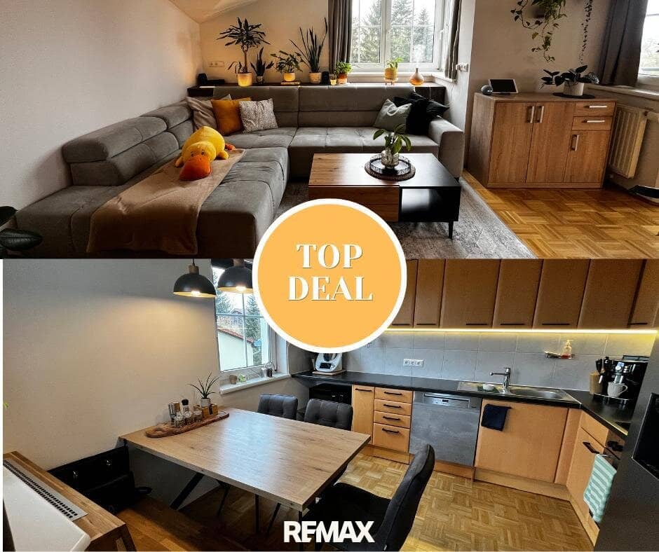 Modern renovierte 3-Zimmer-Wohnung in Gallspach