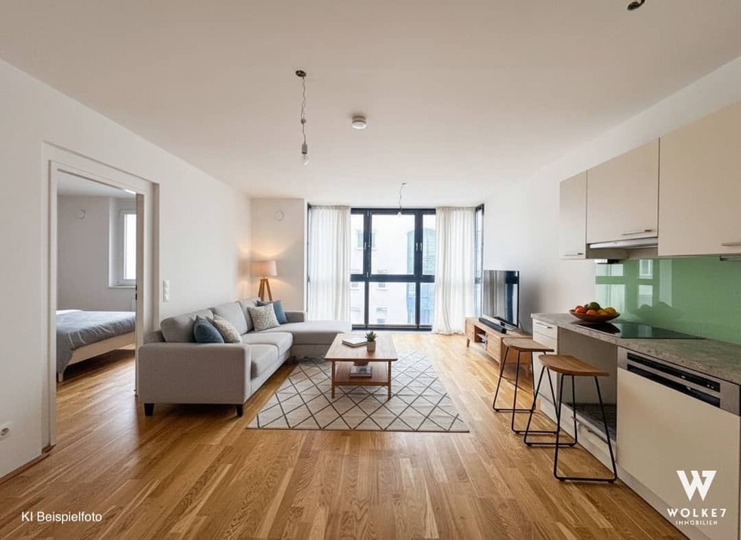 Wohnung nahe Burggasse lichtdurchflutet ruhig