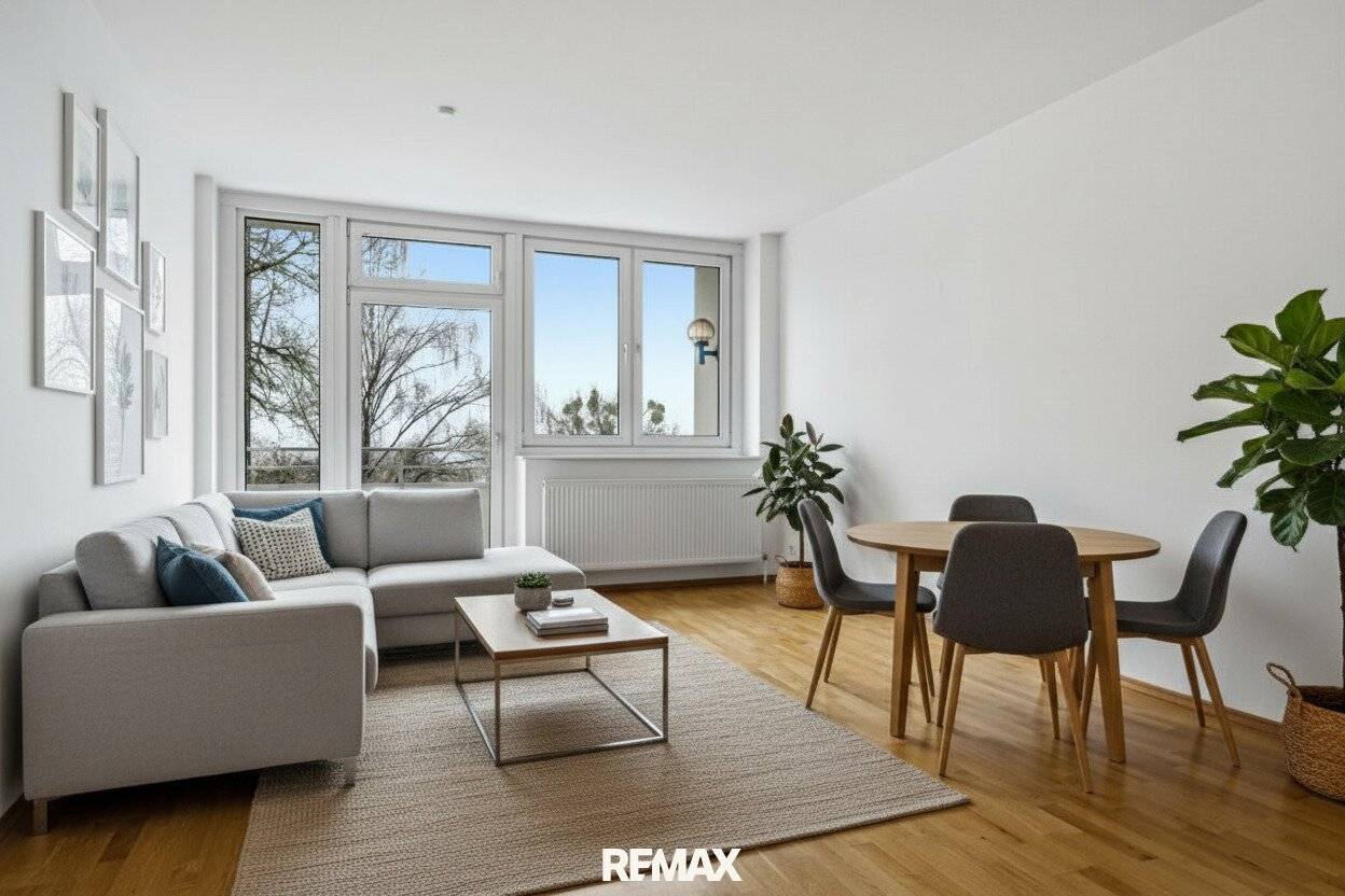 Wohnung am Pöstlingberg ruhige Aussicht Loggia