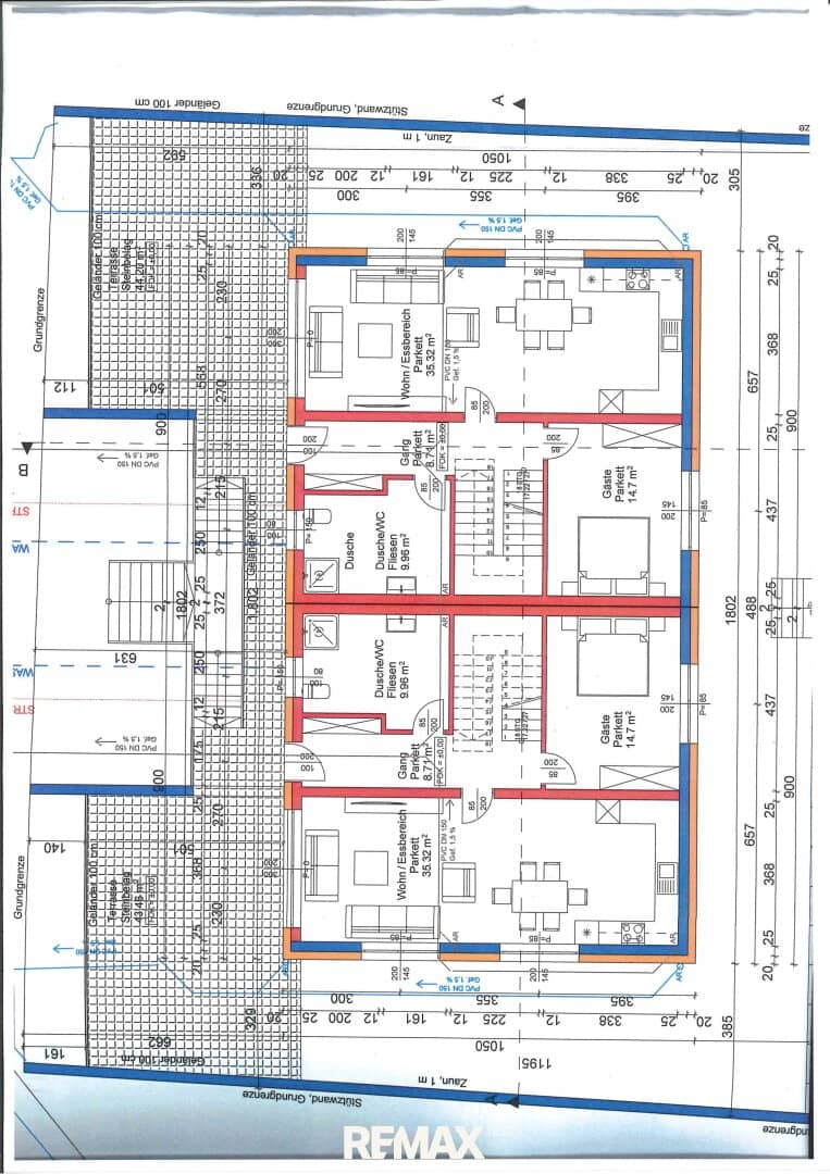 Plan Erdgeschoss