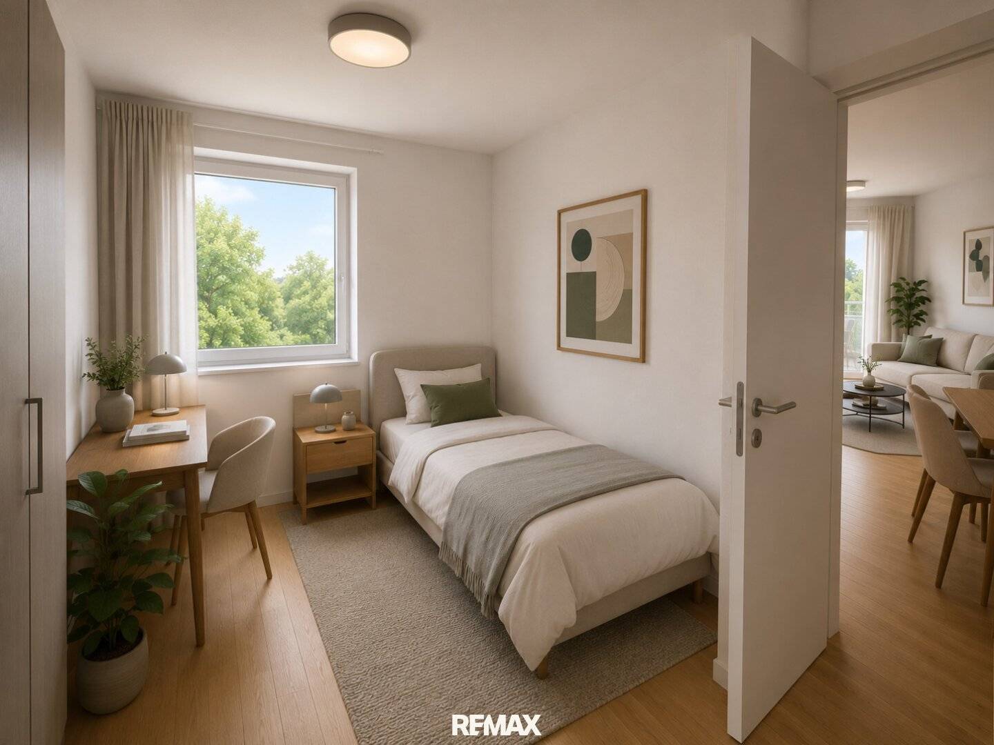 Apartment new build first occupancy balcony near the Old Danube