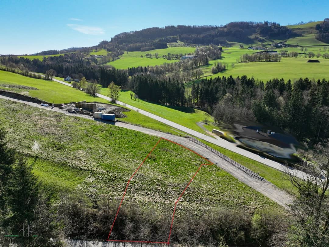 Baugrundstück mit Südhang in St. Georgen