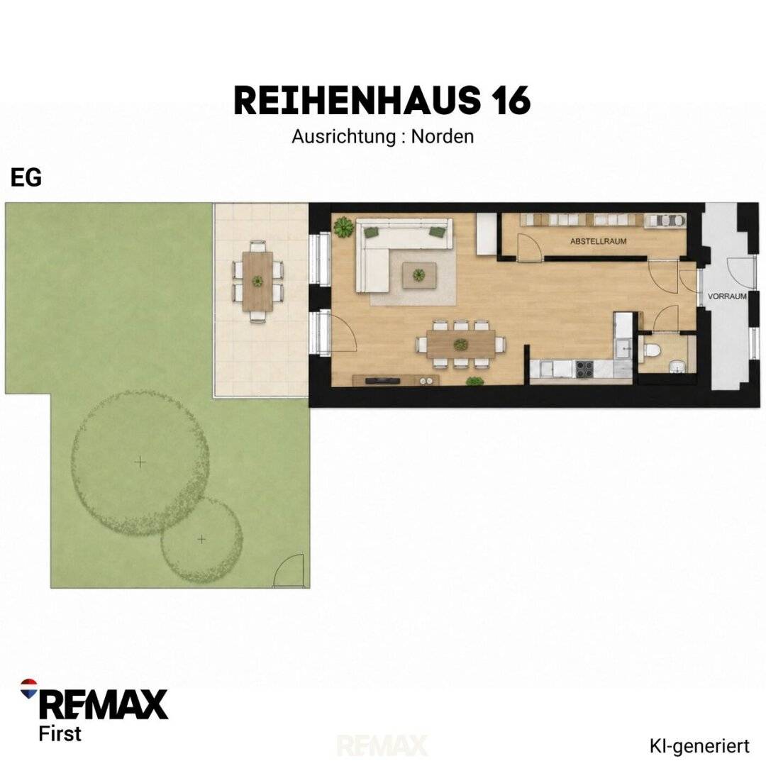 Townhouse in Oberlaa with Garden