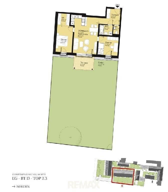 Neubauwohnung Erstbezug mit Terrasse