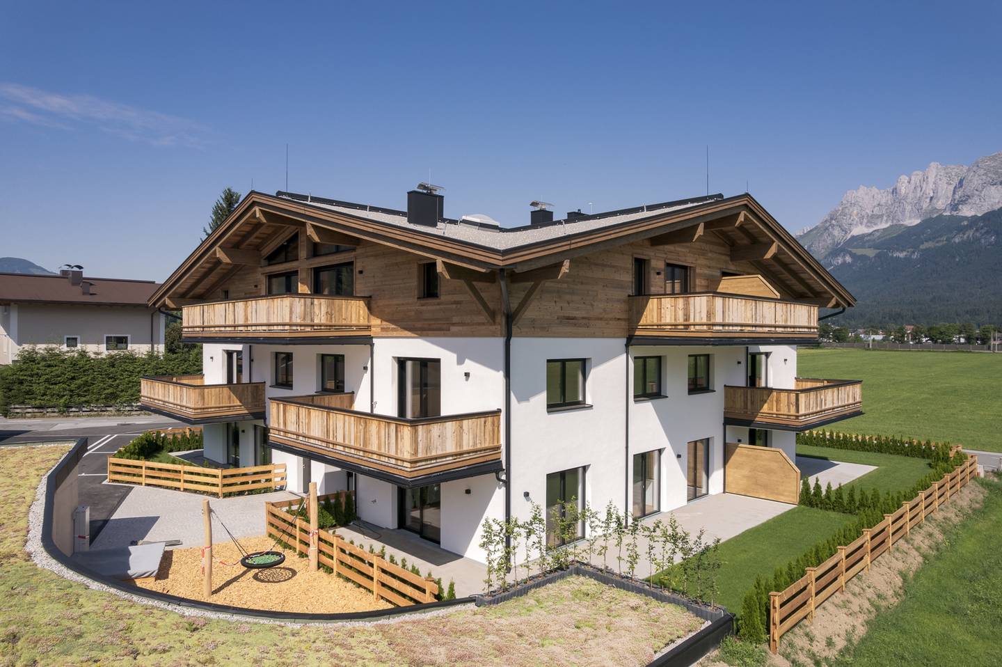 Neubau Erdgeschosswohnung mit Garten Stellplatz