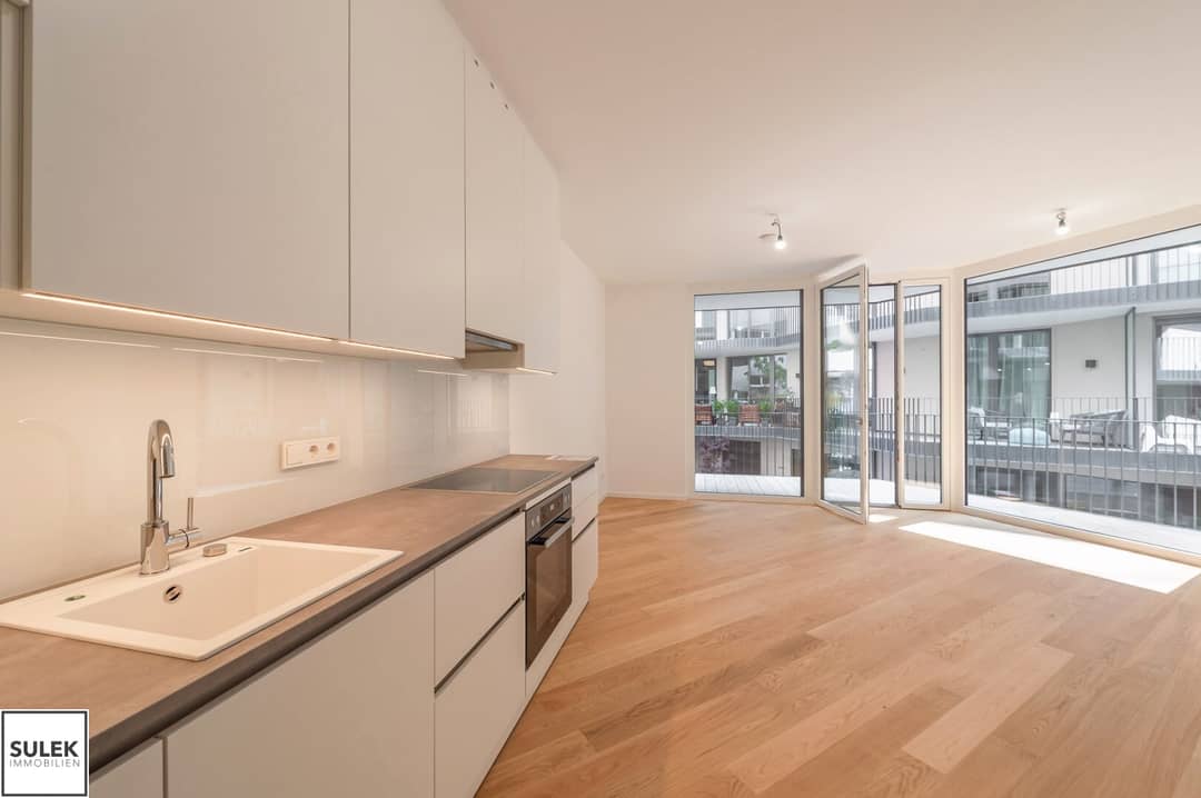 Wohnung Neubau Josefstadt Loggia Große Freifläche