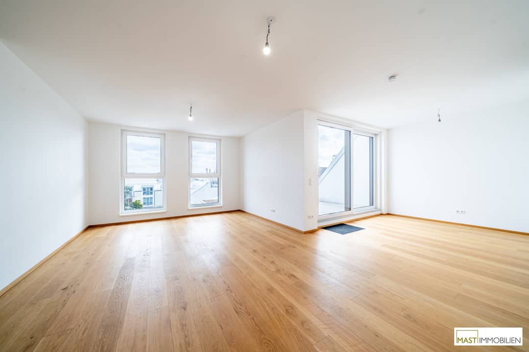 Dachgeschosswohnung Liesing mit drei Terrassen