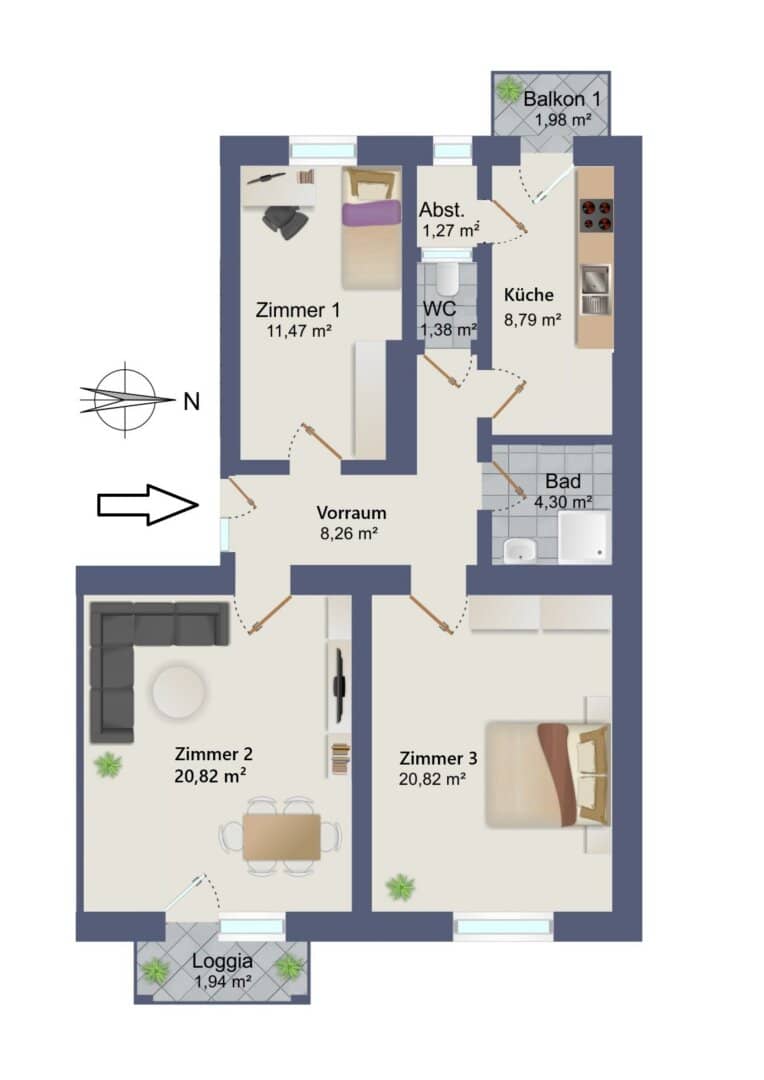 Floor plan 1
