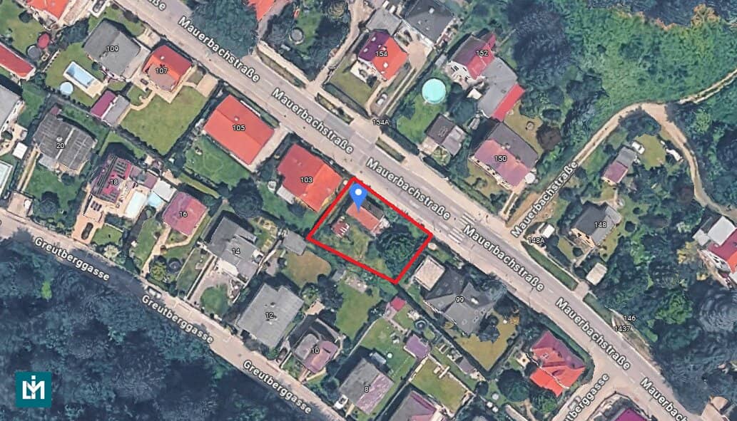 Schönes 500 m² Grundstück mit Altbestand in Penzing