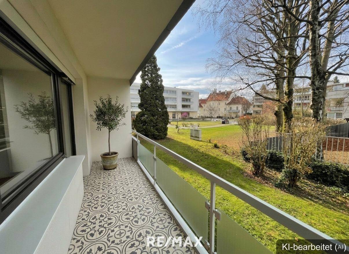 Erdgeschosswohnung am Kreuzbergl mit Balkon Loggia