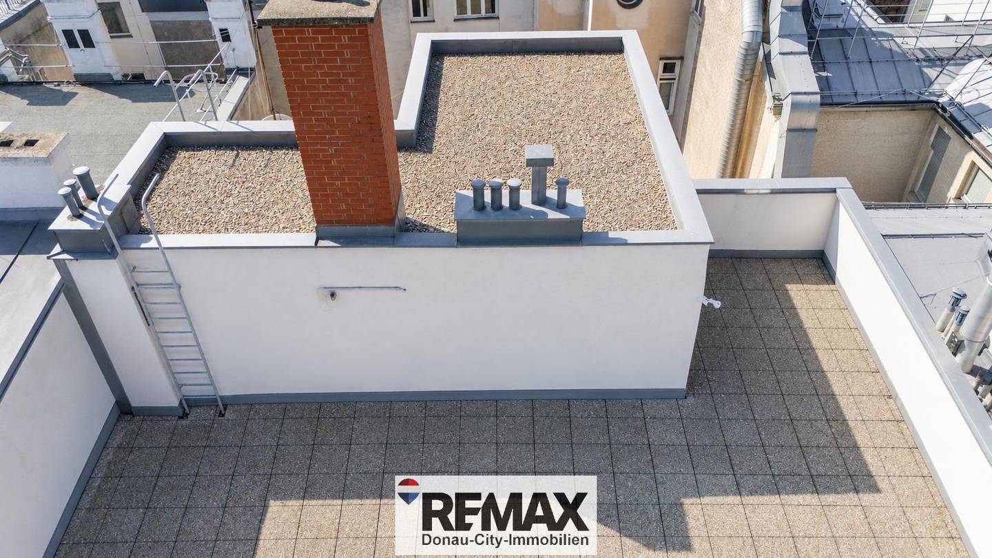 Dachgeschosswohnung mit Dachterrasse und Aufzug