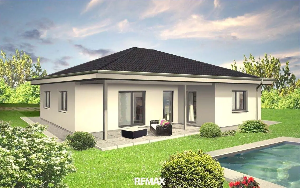 Attractive building plot in sunny location