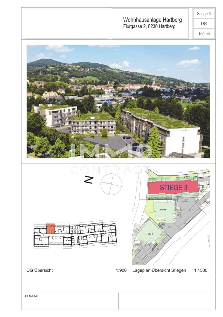 Erstbezug | Singlewohnung mit Grünblick in Hartberg | Miete
