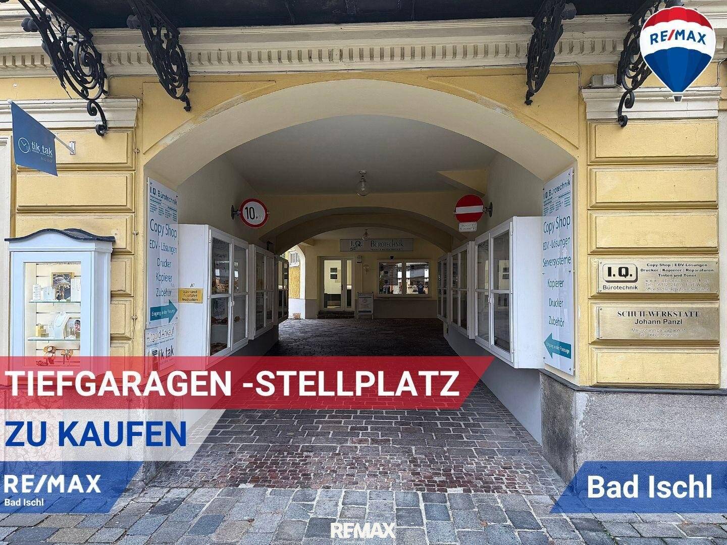 Tiefgaragenstellplatz Bad Ischl Zentrum