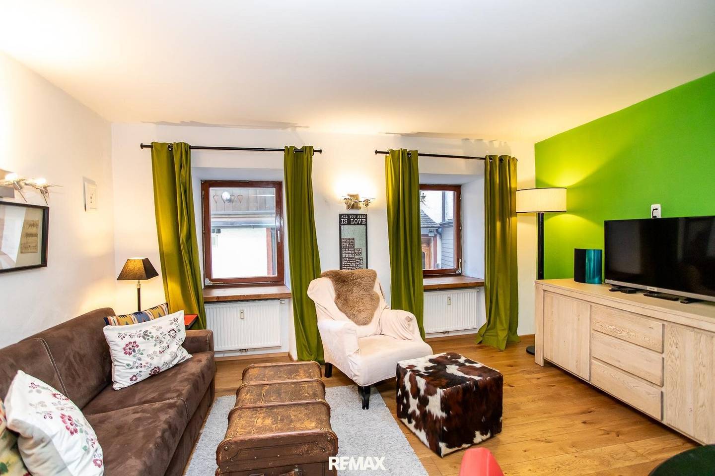 Wohnung zentral nahe dem Wolfgangsee voll möbliert