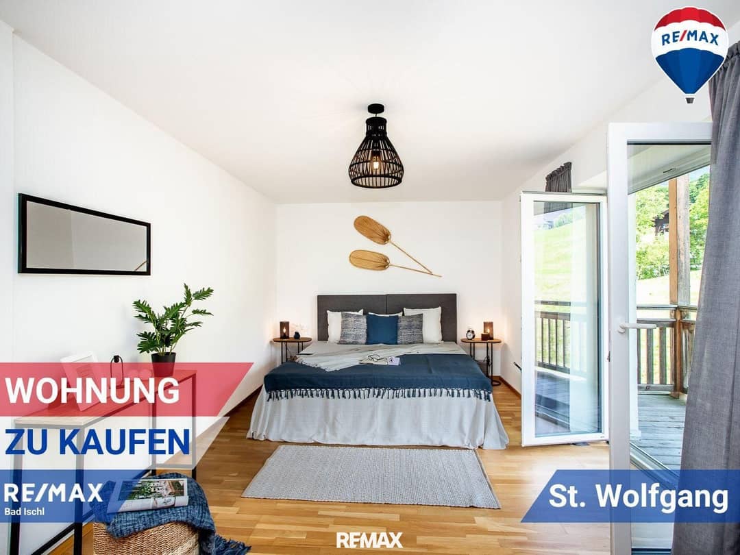 Wohnung mit Seeblick und Dachterrasse am Wolfgangsee