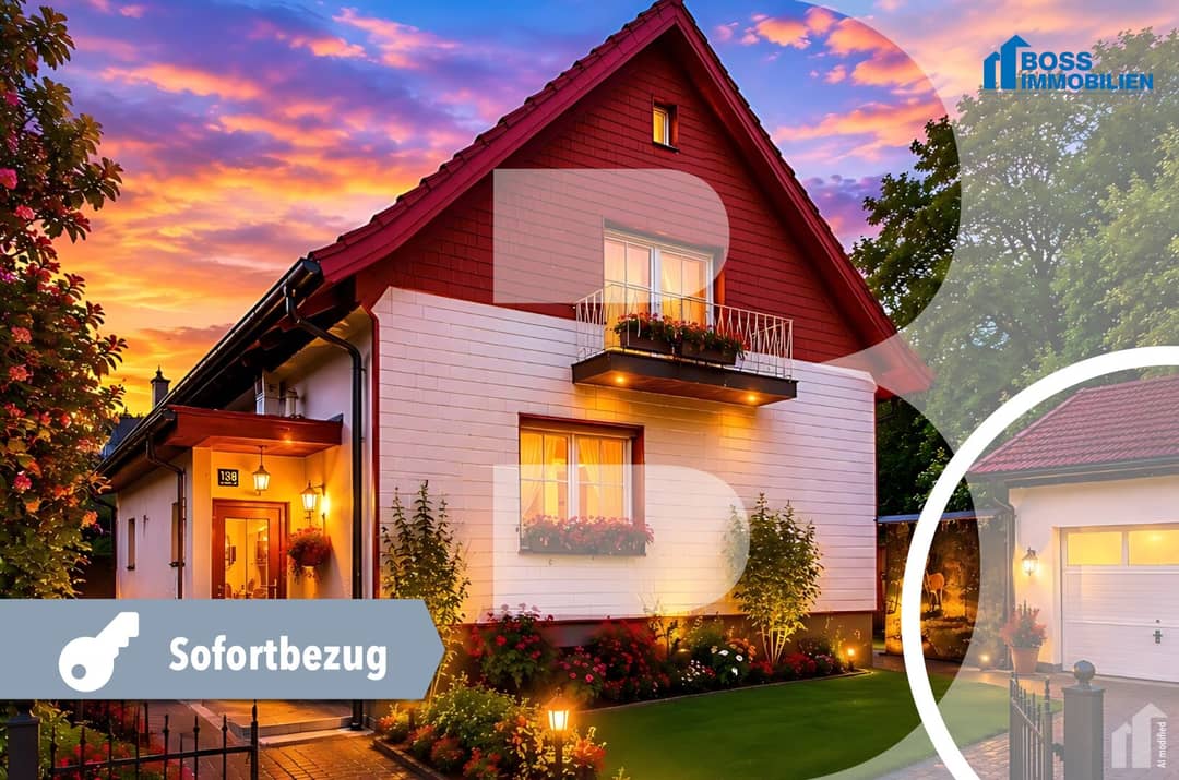 Schatzhaus in Traun mit Garten und Garagen