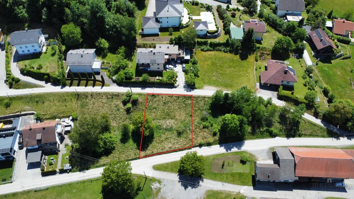 Naturnahe Bauparzelle in Schiefling am Wörthersee