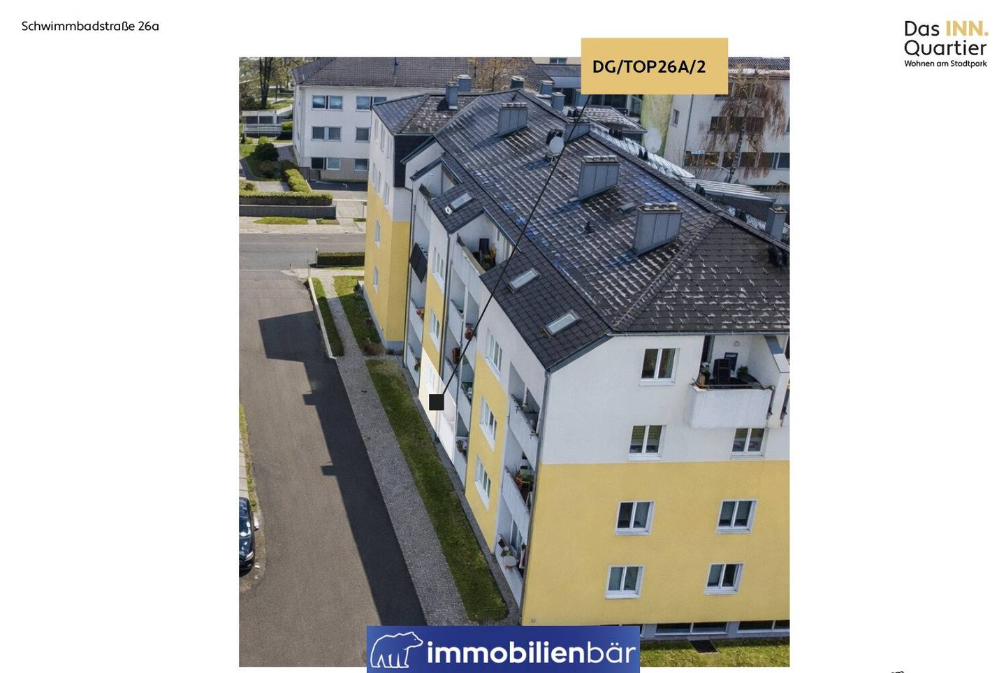 Helle Etagenwohnung mit Loggia nahe Stadtpark