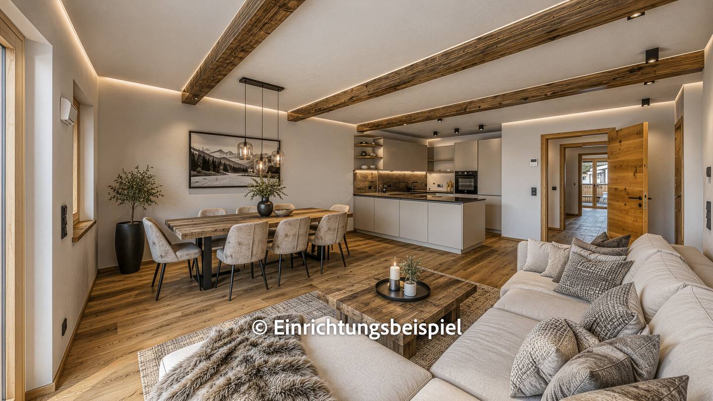 Penthouse Blick aufs Kitzbüheler Horn