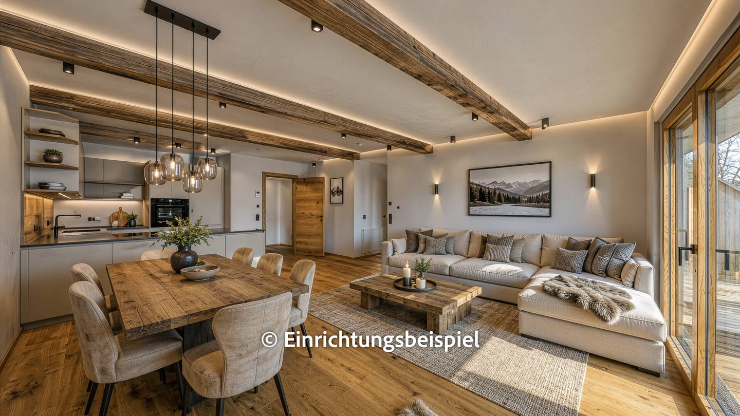 Penthouse Blick aufs Kitzbüheler Horn