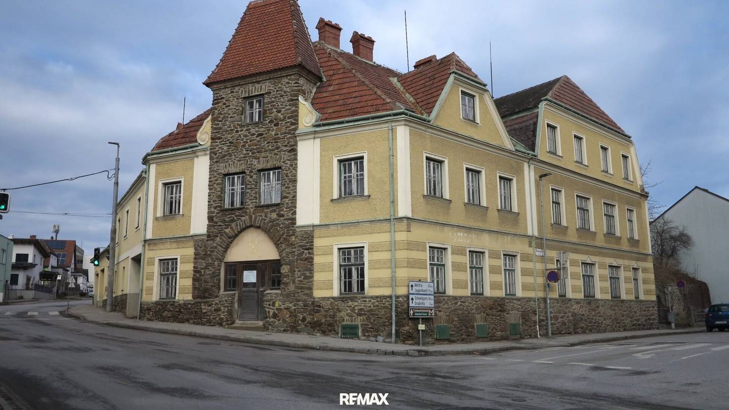 Stadtprägendes Zinshaus in Zwettl