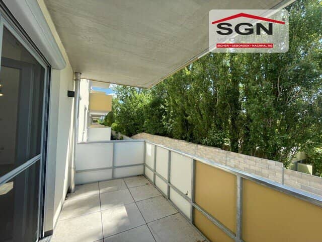 Newly built apartment with sunny balcony