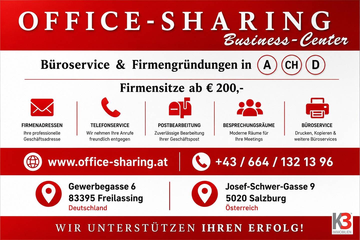 Office and Practice Space in Salzburg