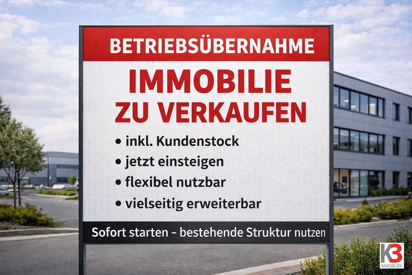 K3 - Salzburg/Nord - Nachfolger für gutgehenden Betrieb - Baunebengewerbe - gesucht - inkl. Übernahme Kundenstock!