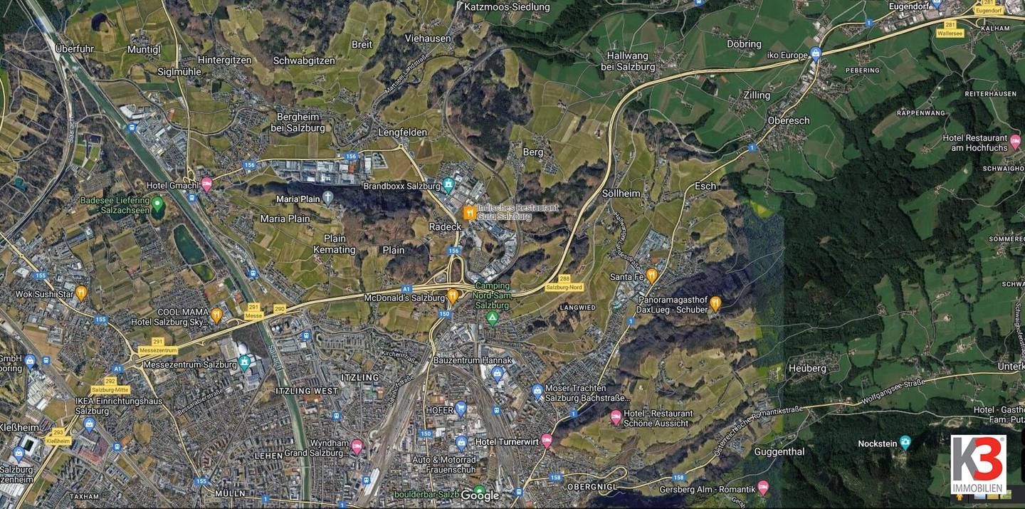 Gewerbegrundstück in Salzburg Nord mit Showroom