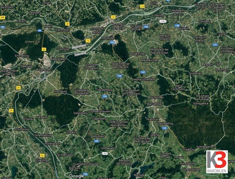 Grünland 5,2 ha in Jeging