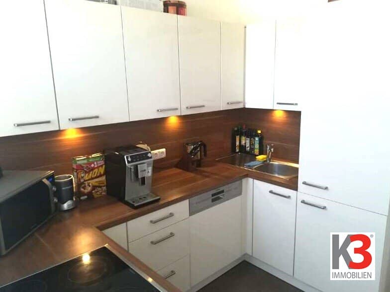 Renovated apartment with loggia and balcony