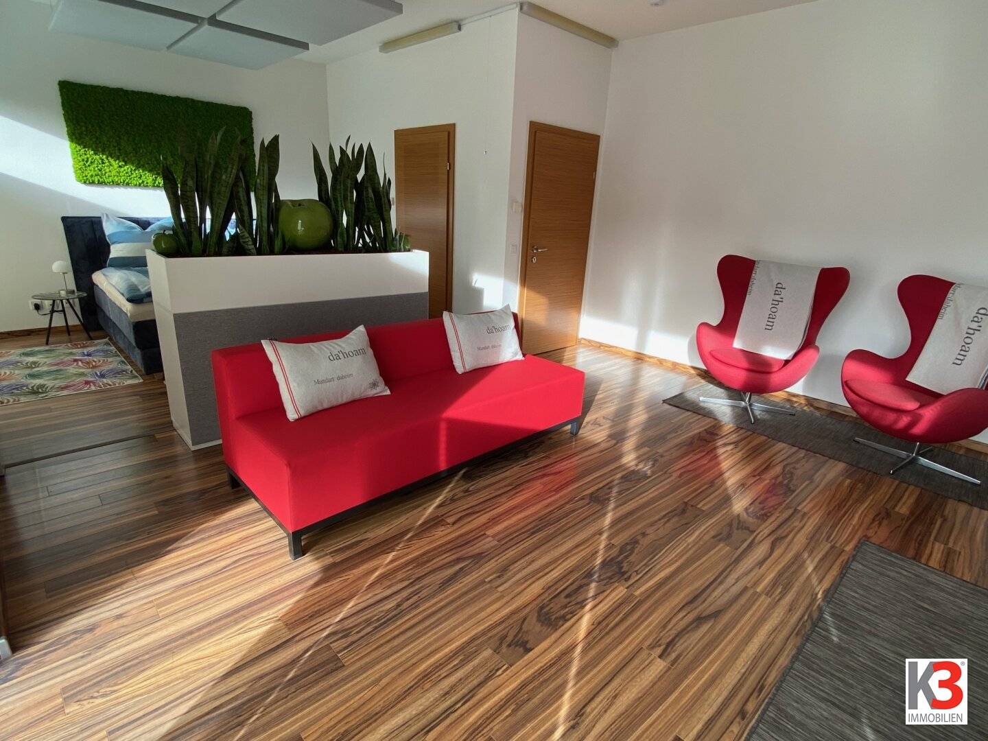 The BÜRO und WOHNEN can be rented for 3 years!!! Move in and feel at home (including 1 parking space) 2nd residence possible!!!