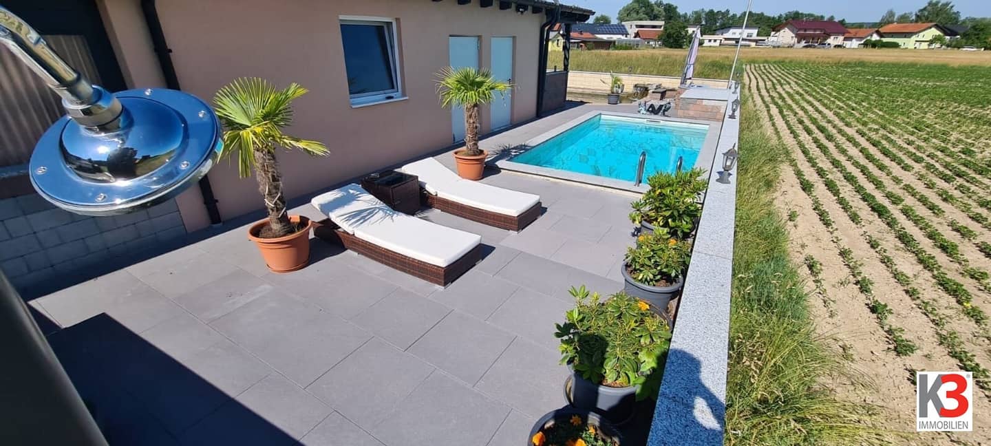 Wohnung mit Pool und Teich Einliegerwohnung