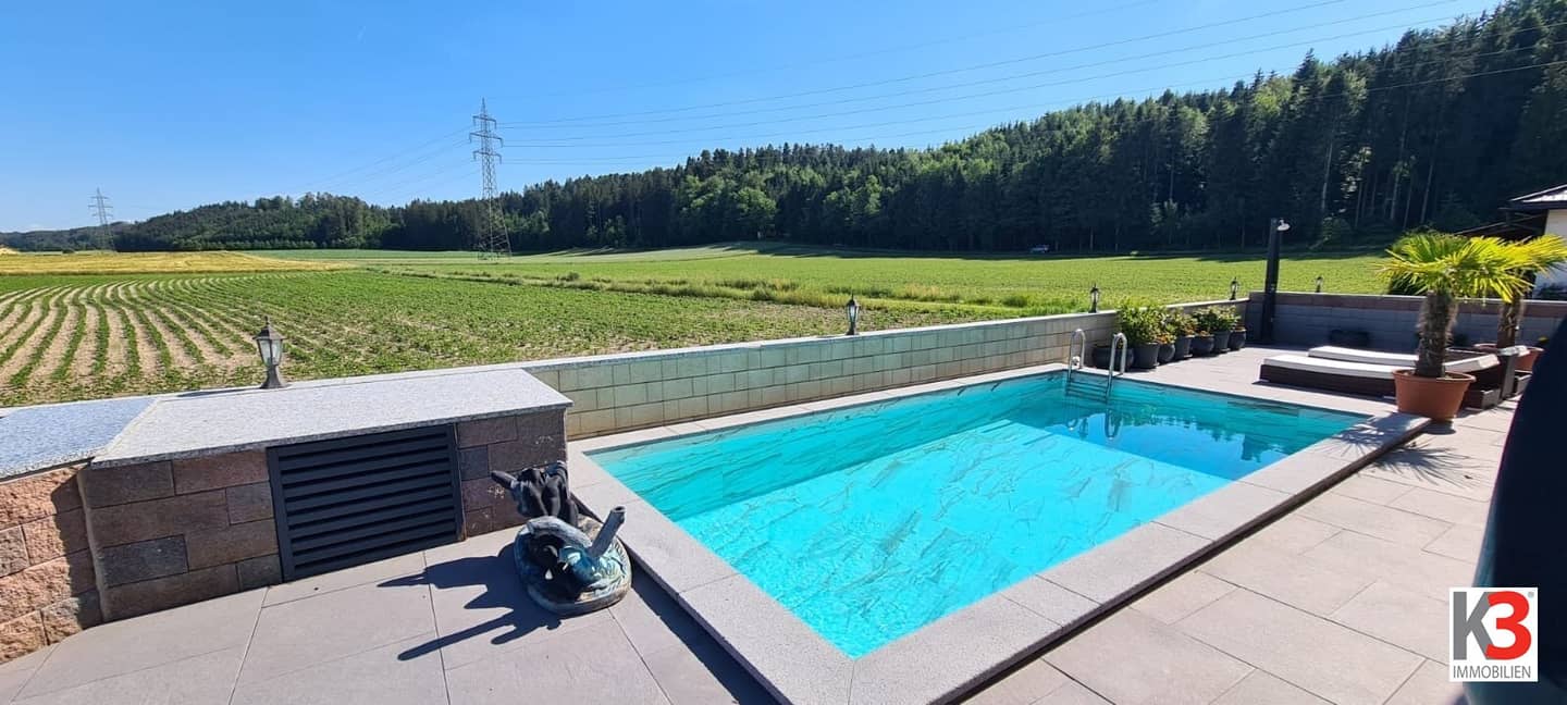 Wohnung mit Pool und Teich Einliegerwohnung