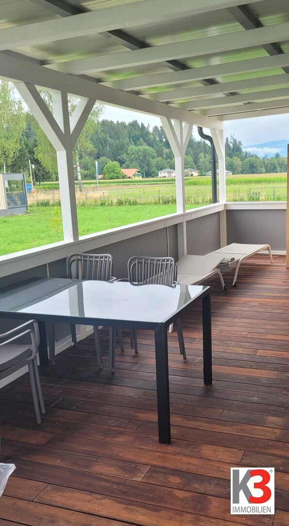 Luxus Mobilheim mit Terrasse in Eberndorf