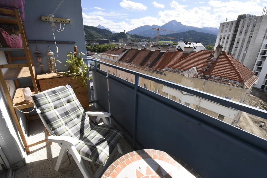 Dachgeschosswohnung mit Westbalkon ruhiger Lage