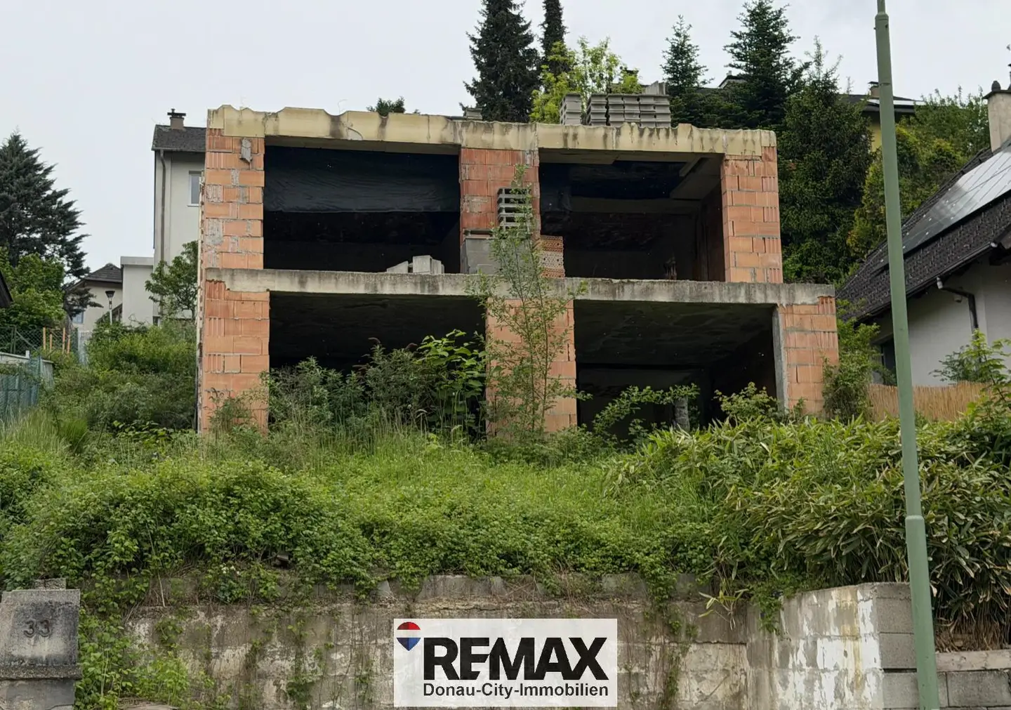 Exklusive Villa im Rohbau in Kierling