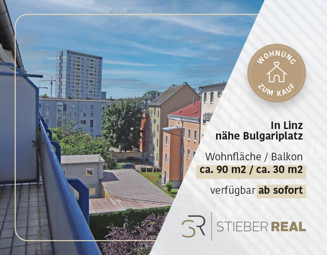 4-Room Apartment with Terrace in Linz